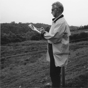 Theo David, sketching.